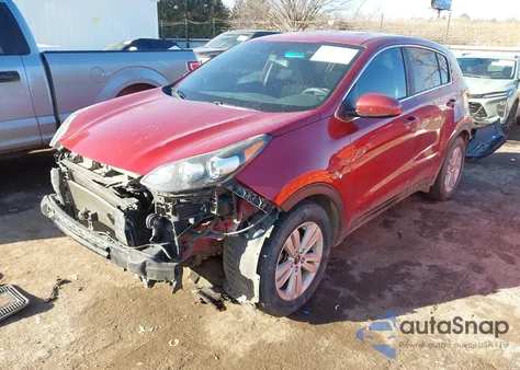 2018 Kia Sportage Lx z USA, uszkodzony, nr VIN KNDPM3AC7J7454879
